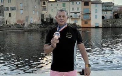 Un Tropézien sur le podium des championnats du monde en eau libre